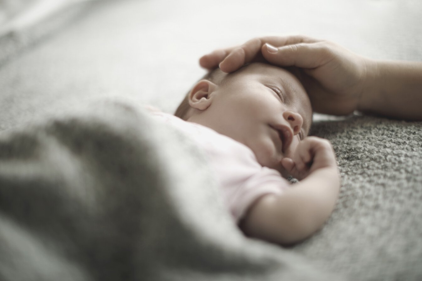 Newborn baby sleeping